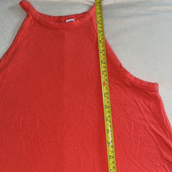 Coral High Neck Halter Swing Dress - Picture 5 of 8